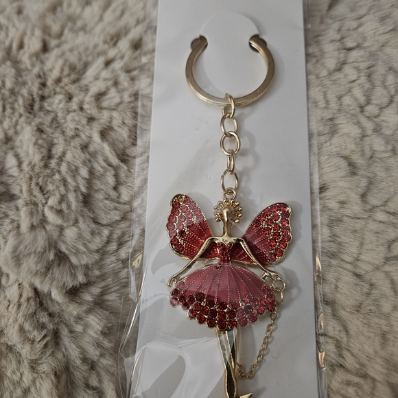 Gold  Fairy Keychain - Picture 4 of 7